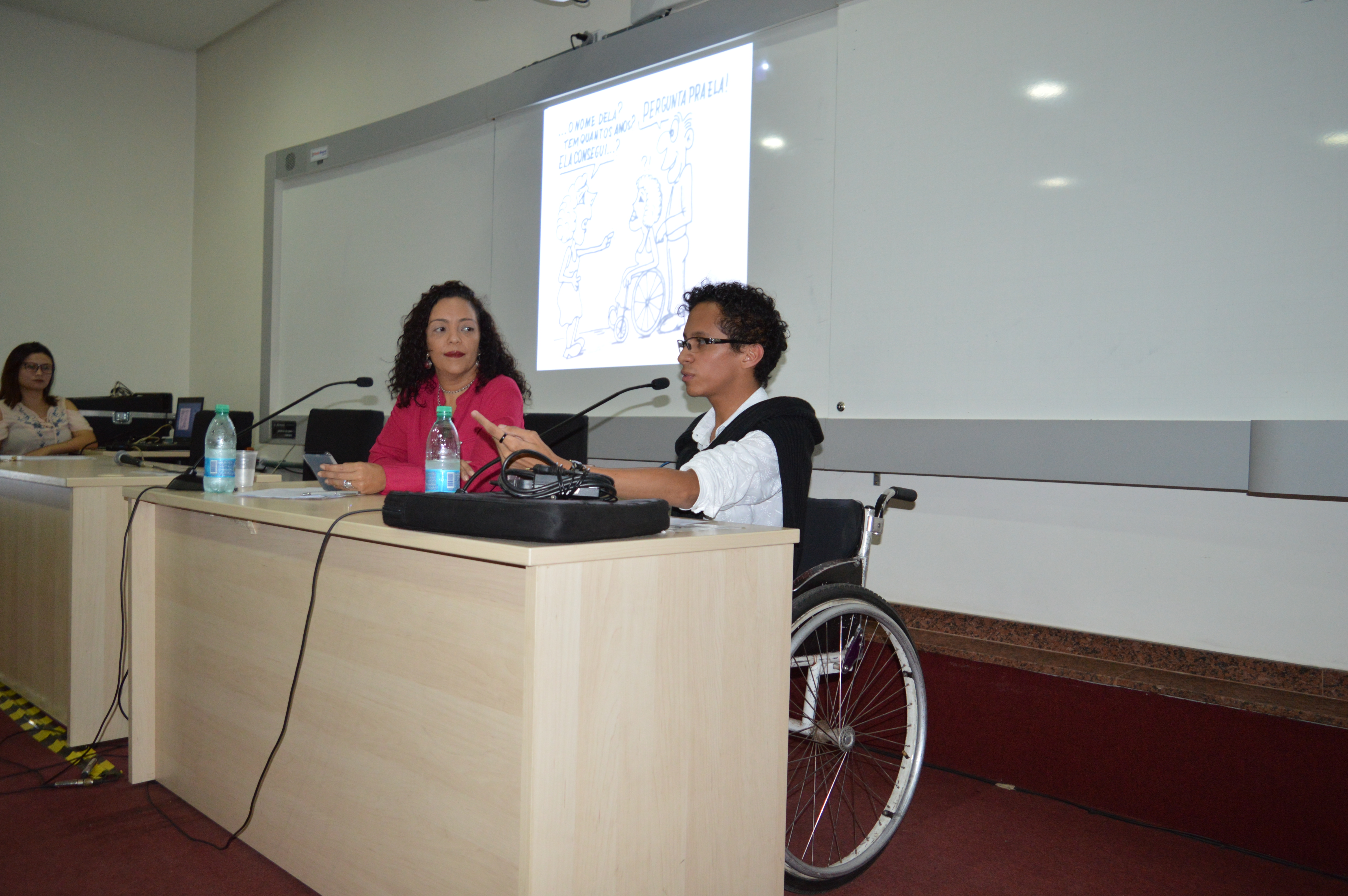Napne realizou atividade nesta terça-feira, 4 de dezembro, na Cinemateca, para discutir o capacitismo e suas consequências na vida do brasileiro com deficiência física.